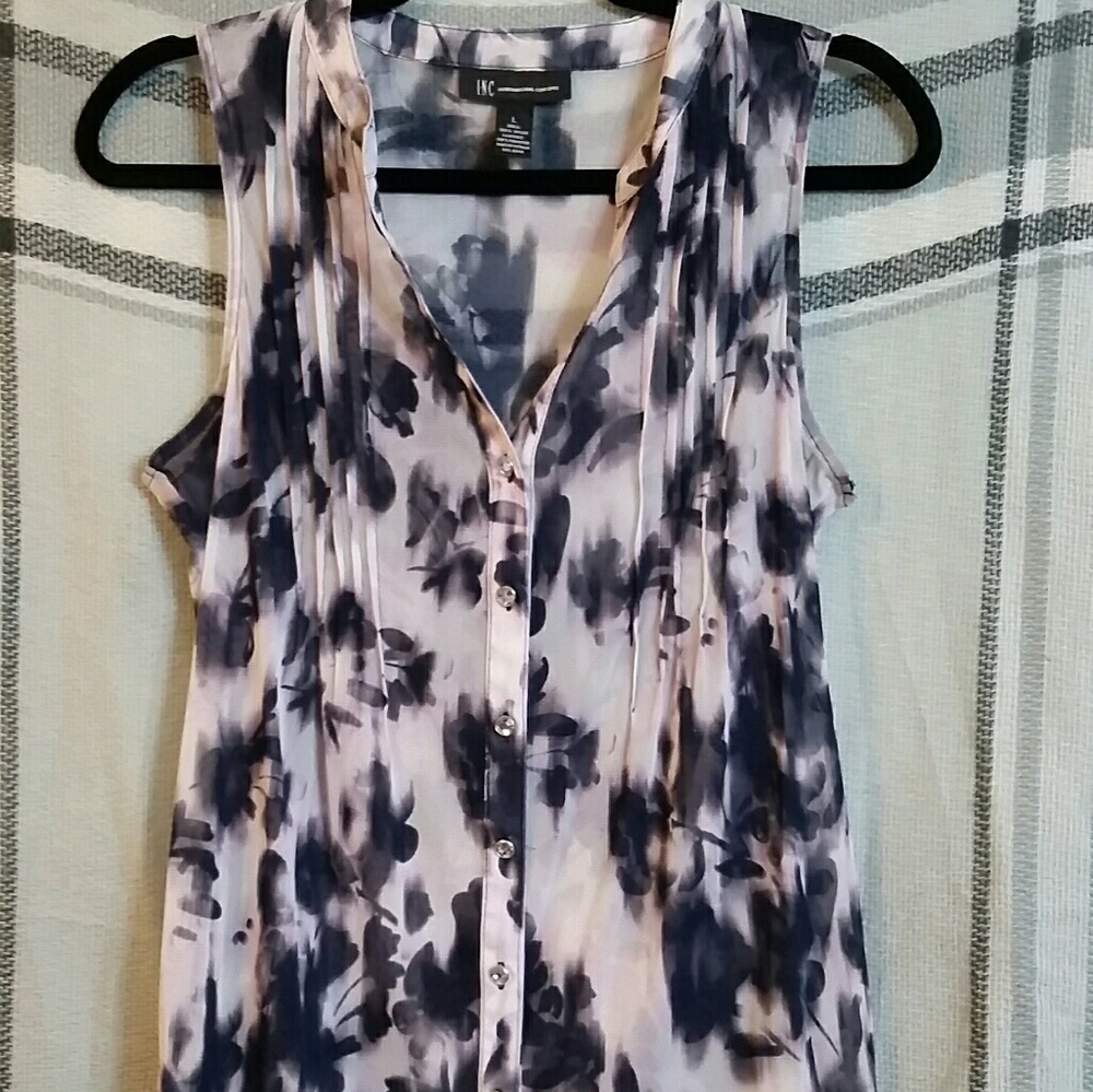 I N C International Concepts sleeveless  blouse